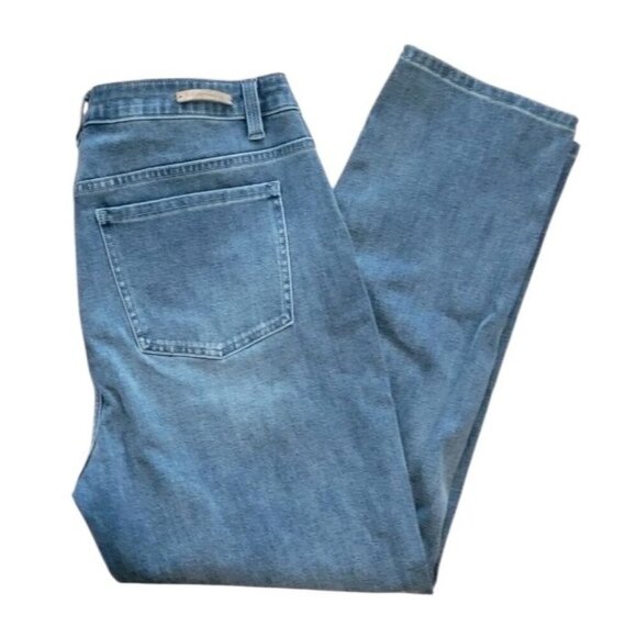 Soft Surroundings Denim - Soft Surroundings Jeans Womens 14P Blue Slim Leg High Rise Medium Stretch Denim
